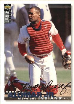 1995 Collector's Choice - Silver Signature #273 Sandy Alomar Jr. Front