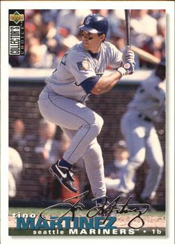 1995 Collector's Choice - Silver Signature #283 Tino Martinez Front