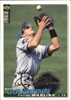 1995 Collector's Choice - Silver Signature #312 Greg Colbrunn Front