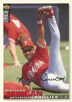 1995 Collector's Choice - Silver Signature #361 Mariano Duncan Front