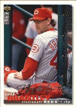 1995 Collector's Choice - Silver Signature #422 Jeff Brantley Front