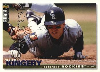 1995 Collector's Choice - Silver Signature #441 Mike Kingery Front