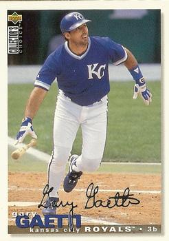 1995 Collector's Choice - Silver Signature #456 Gary Gaetti Front