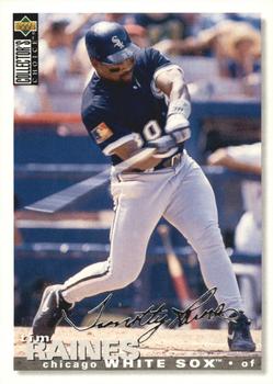 1995 Collector's Choice - Silver Signature #495 Tim Raines Front