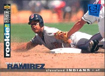 1995 Collector's Choice SE #117 Manny Ramirez Front