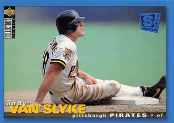 1995 Collector's Choice SE #180 Andy Van Slyke Front