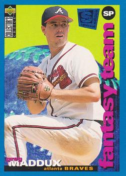 1995 Collector's Choice SE #249 Greg Maddux Front