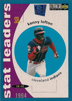 1995 Collector's Choice SE #139 Kenny Lofton Front