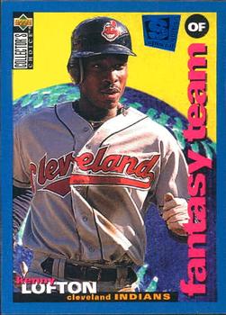 1995 Collector's Choice SE #258 Kenny Lofton Front