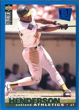 1995 Collector's Choice SE #48 Rickey Henderson Front