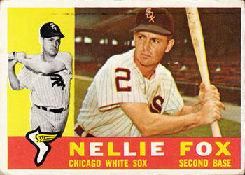 1960 Topps #100 Nellie Fox Front