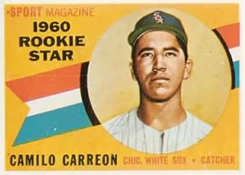 1960 Topps #121 Camilo Carreon Front