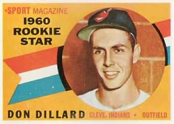 1960 Topps #122 Don Dillard Front