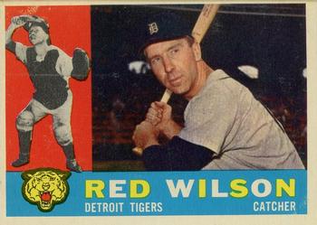 1960 Topps #379 Red Wilson Front
