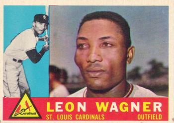 1960 Topps #383 Leon Wagner Front