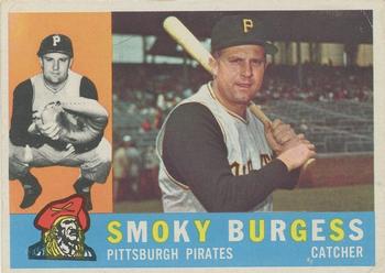 1960 Topps #393 Smoky Burgess Front