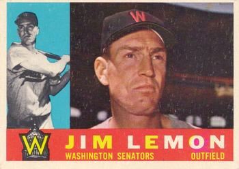 1960 Topps #440 Jim Lemon Front