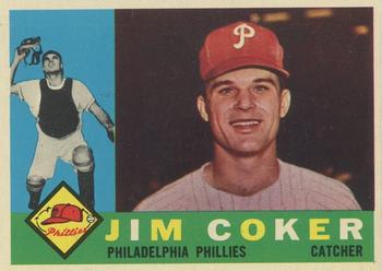 1960 Topps #438 Jim Coker Front