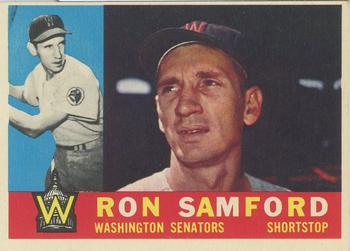 1960 Topps #409 Ron Samford Front