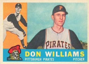 1960 Topps #414 Don Williams Front