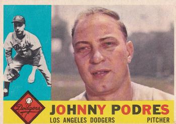 1960 Topps #425 Johnny Podres Front