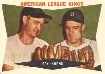 1960 Topps #429 American League Kings (Nellie Fox / Harvey Kuenn) Front