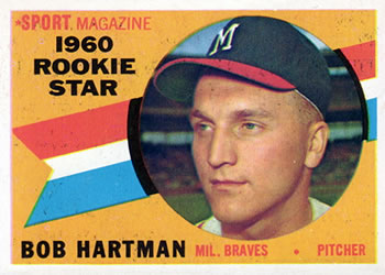 1960 Topps #129 Bob Hartman Front