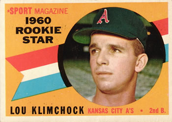 1960 Topps #137 Lou Klimchock Front