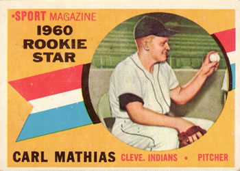 1960 Topps #139 Carl Mathias Front