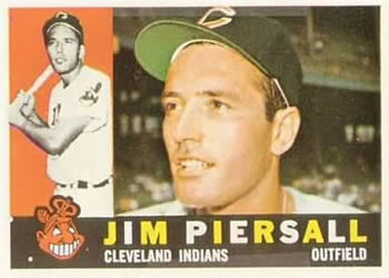 1960 Topps #159 Jim Piersall Front