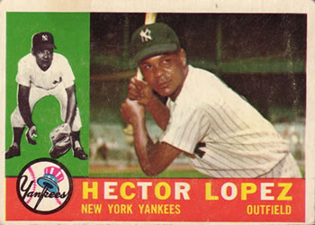 1960 Topps #163 Hector Lopez Front