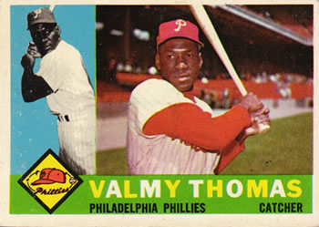 1960 Topps #167 Valmy Thomas Front