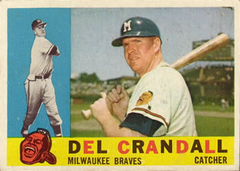 1960 Topps #170 Del Crandall Front