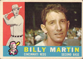1960 Topps #173 Billy Martin Front