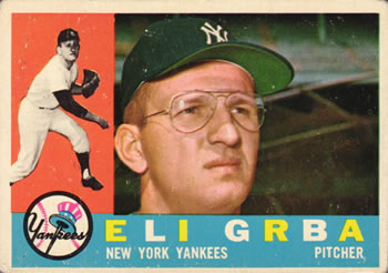 1960 Topps #183 Eli Grba Front