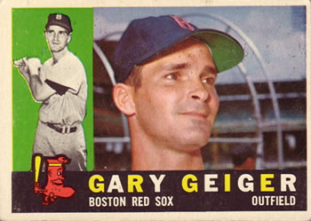 1960 Topps #184 Gary Geiger Front