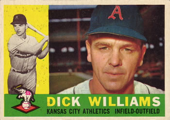 1960 Topps #188 Dick Williams Front