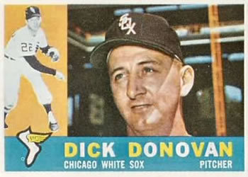 1960 Topps #199 Dick Donovan Front