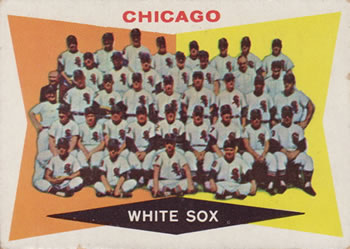 1960 Topps #208 Chicago White Sox Front