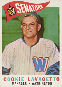 1960 Topps #221 Cookie Lavagetto Front