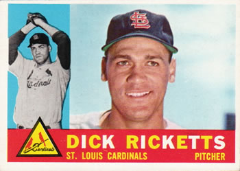1960 Topps #236 Dick Ricketts Front