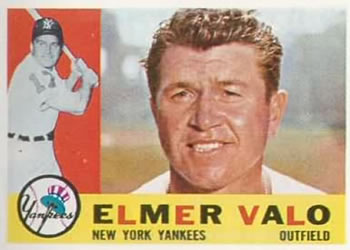 1960 Topps #237 Elmer Valo Front