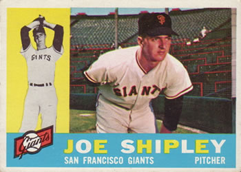 1960 Topps #239 Joe Shipley Front