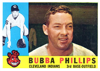 1960 Topps #243 Bubba Phillips Front
