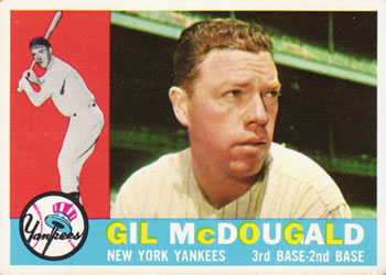 1960 Topps #247 Gil McDougald Front