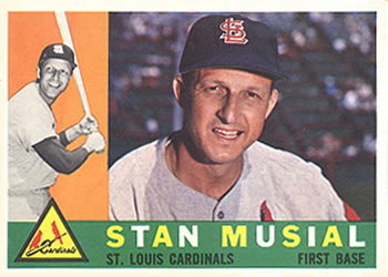 1960 Topps #250 Stan Musial Front