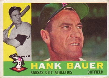 1960 Topps #262 Hank Bauer Front