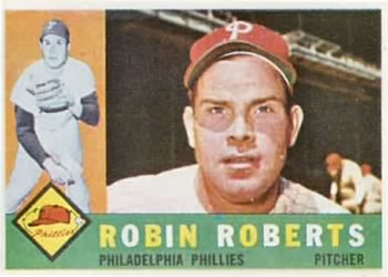 1960 Topps #264 Robin Roberts Front