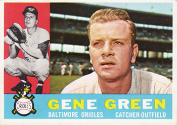 1960 Topps #269 Gene Green Front