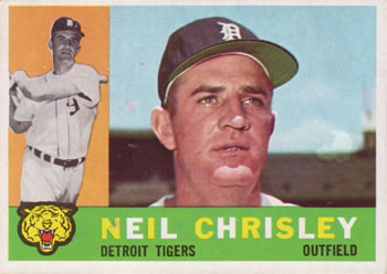 1960 Topps #273 Neil Chrisley Front